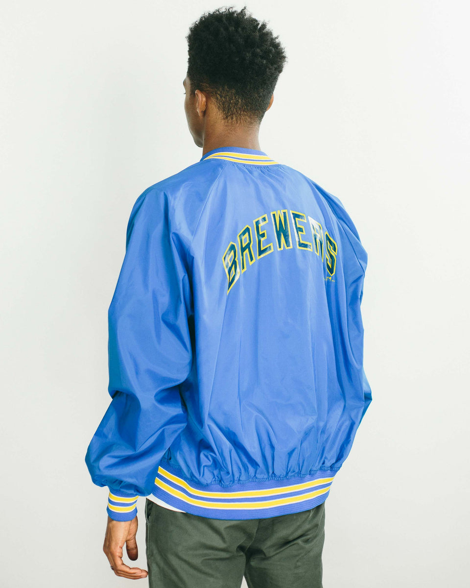 Milwaukee Brewers Starter Blue Jacket